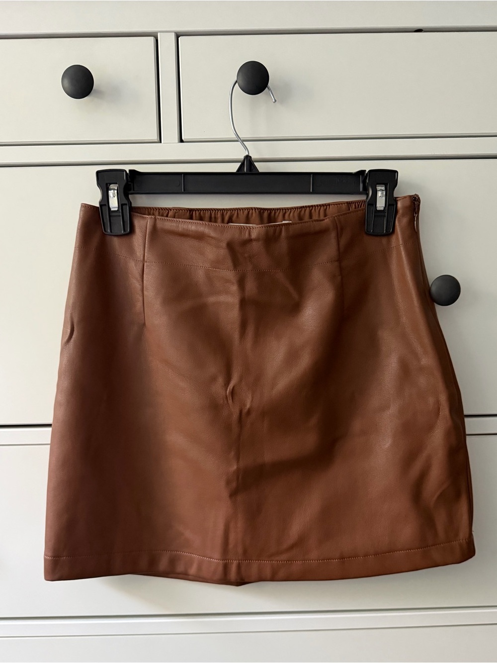 Leather Mini Skirt!